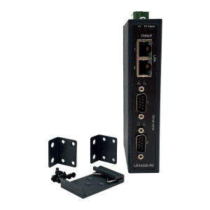 Black Box LES422A-R2 Industrial Serial Device Server, 2-Port